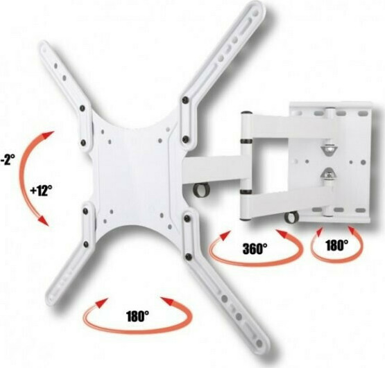 Techly ICA-PLB 136M Επιτοίχια έως 55" και 45kg White
