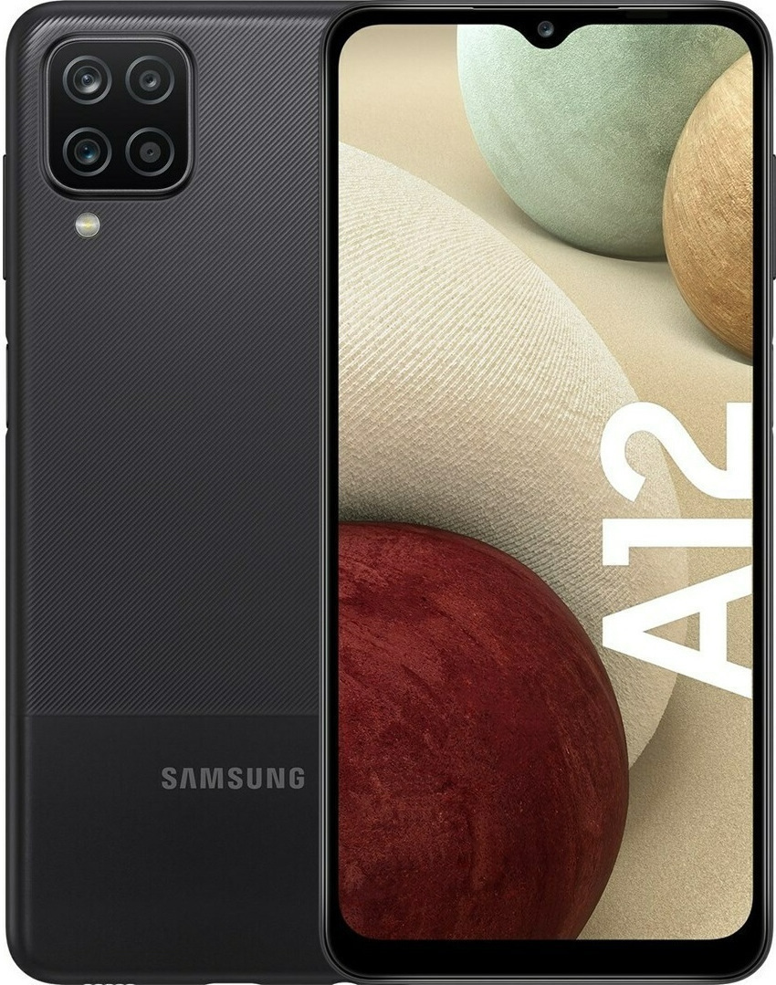 Samsung A127F/DS A12 4GB/64GB Black EU