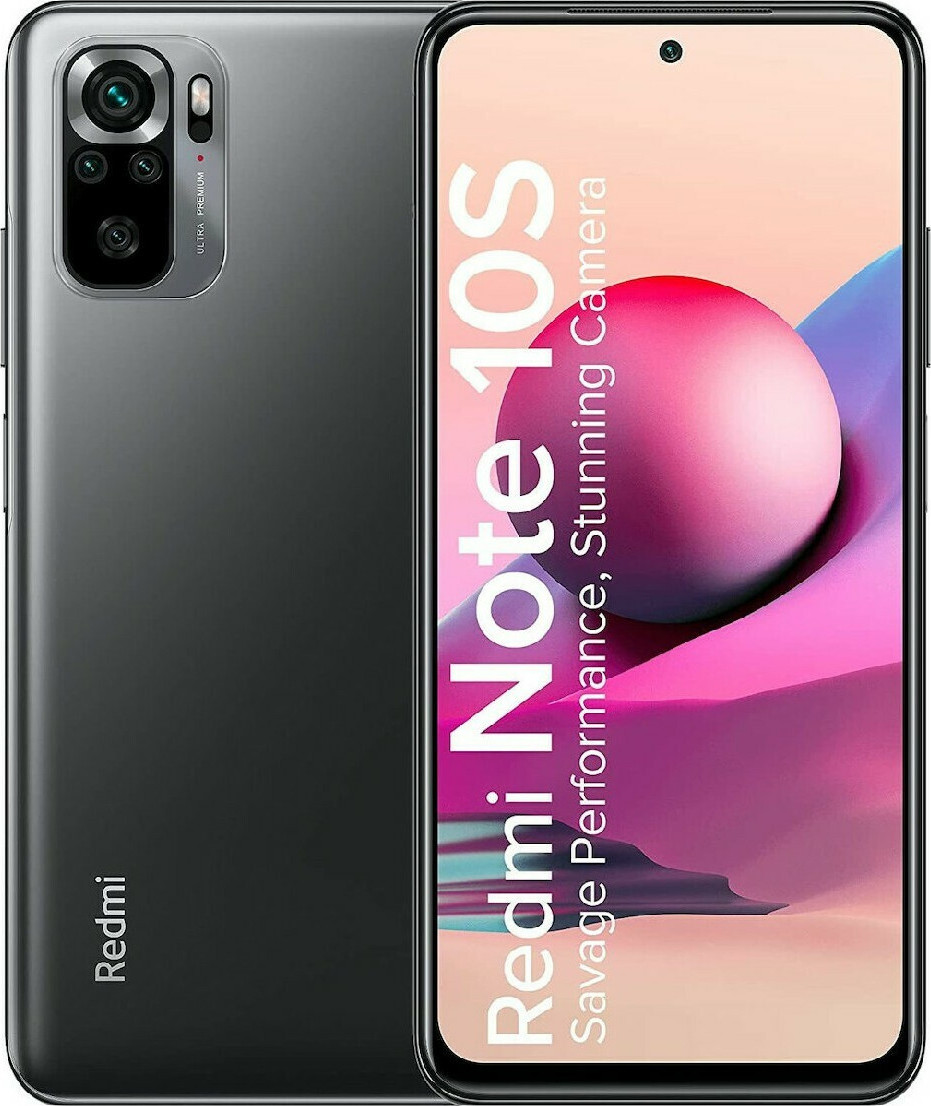 Xiaomi Redmi Note 10s 6GB/128GB Gray NON-NFC EU