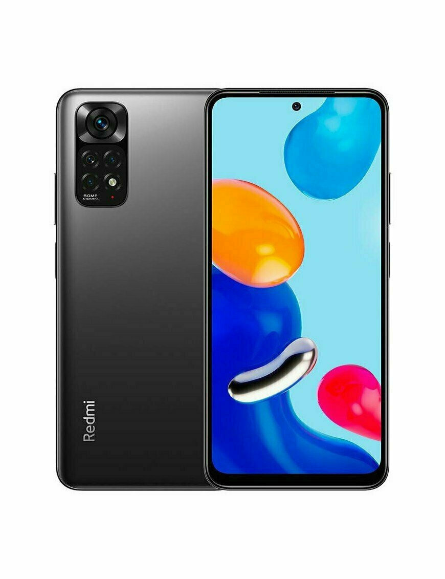 Xiaomi Redmi Note 11 64GB (4GB Ram) Dual-Sim Graphite Gray EU (MZB0ALUEU)
