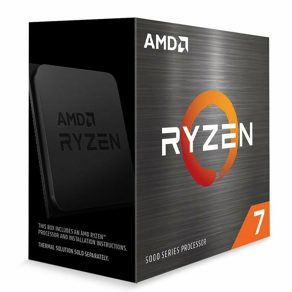 AMD Ryzen 7 5700X 3.4GHz Επεξεργαστής 8 Πυρήνων για Socket AM4 σε Κουτί 100-100000926WOF
