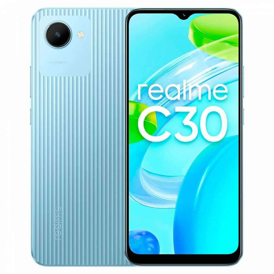 Realme C30 (3GB 32GB) Dual SIM Lake Blue Μπλε EU