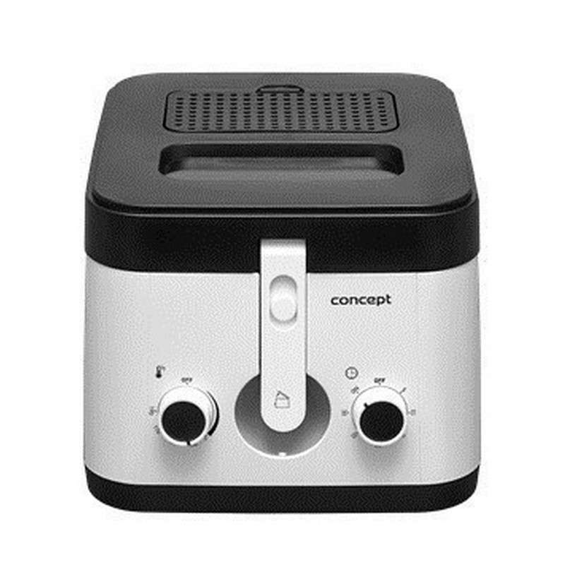 Concept FR1010 fryer Single 2.5 L 1800 W Hot air fryer Black, White