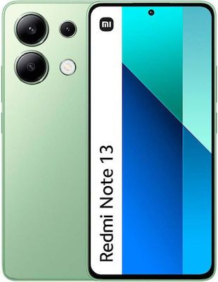 Xiaomi Redmi Note 13 4G Dual SIM (6GB/128GB) Mint Green NFC