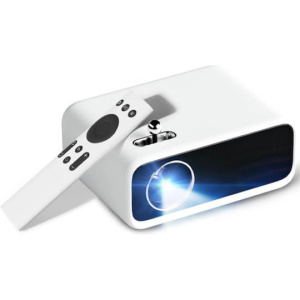 Wanbo Mini Pro Portable Mini Projector DLP HD Λάμπας LED με Wi-Fi και Ενσωματωμένα Ηχεία