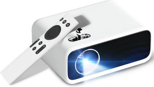Wanbo Mini Pro Portable Mini Projector DLP HD Λάμπας LED με Wi-Fi και Ενσωματωμένα Ηχεία