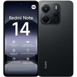 Xiaomi Redmi Note 14 4G NFC Dual SIM (6/128GB) Midnight Black