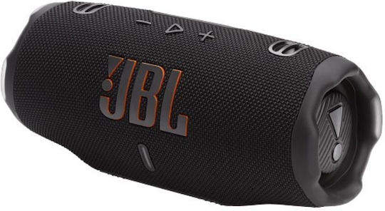 JBL Charge 6 Αδιάβροχο Ηχείο Bluetooth 45W με Διάρκεια Μπαταρίας έως 28 ώρες Μαύρο