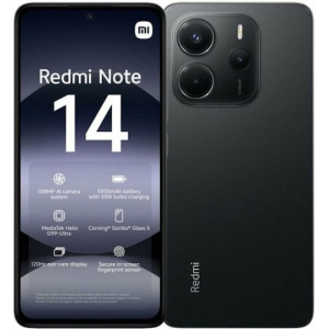 Xiaomi Redmi Note 14 NFC 5G Dual SIM (8/256GB) Midnight Black