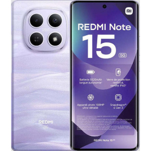 Xiaomi Redmi Note 15 NFC 5G Dual SIM (8/256GB) Mist Purple